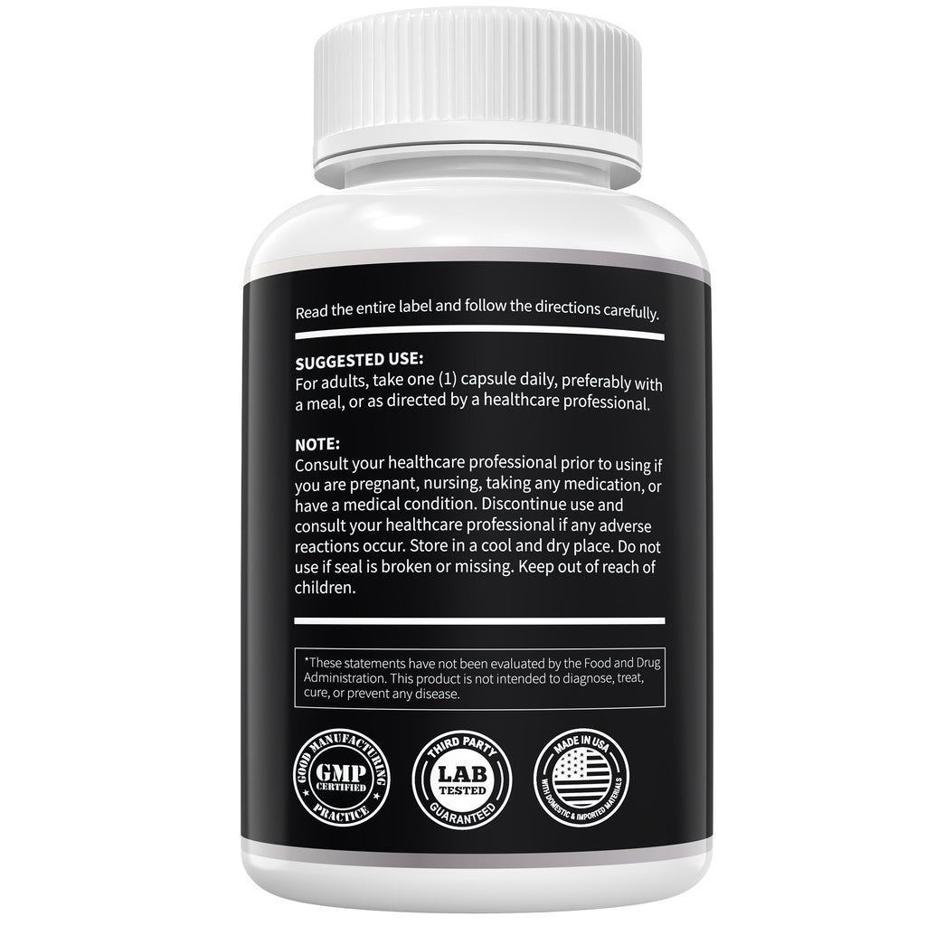 I Love Health NMN Complex Plus+ for Women & Men W/ NAC, Alpha Lipoic Acid, NMN, Coenzyme Q10, Resveratrol | 60 Capsules | Supports Energy,Anti-Aging, Antioxidant & Cellular Health